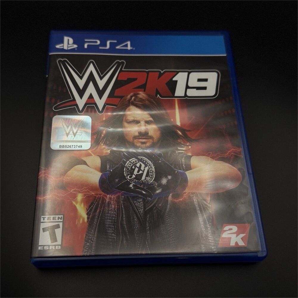 2K WWE 2K19 Wrestling Sports Game for Sony PlayStation 4 PS4 Multiplayer T